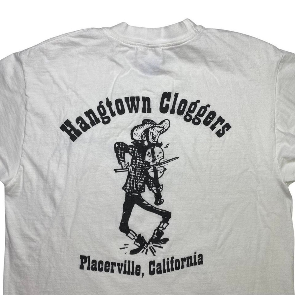 Vintage Placerville California hangtown cloggers shirt‎